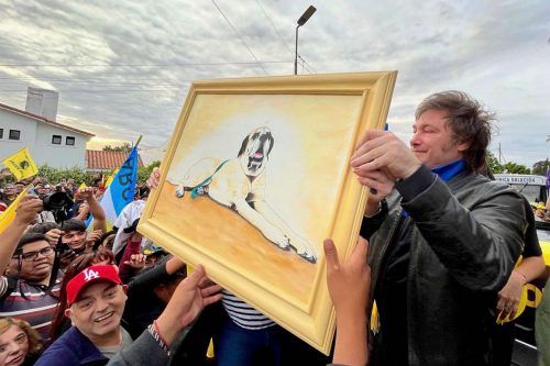 El límite de la copia: murió Robert, uno de los perros clonados del presidente Milei