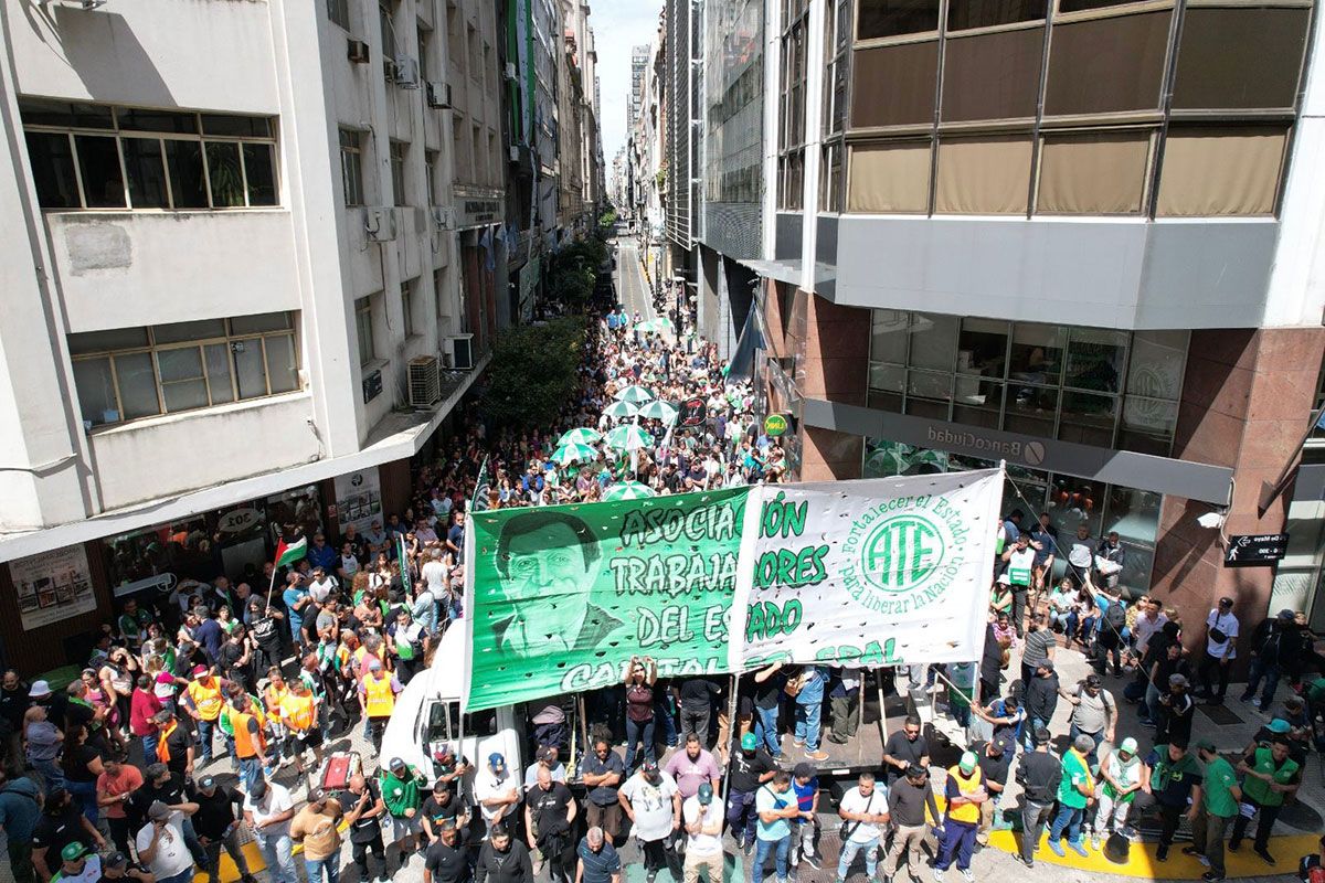 ATE definió un nuevo paro con movilizaciones para el jueves 22 de mayo