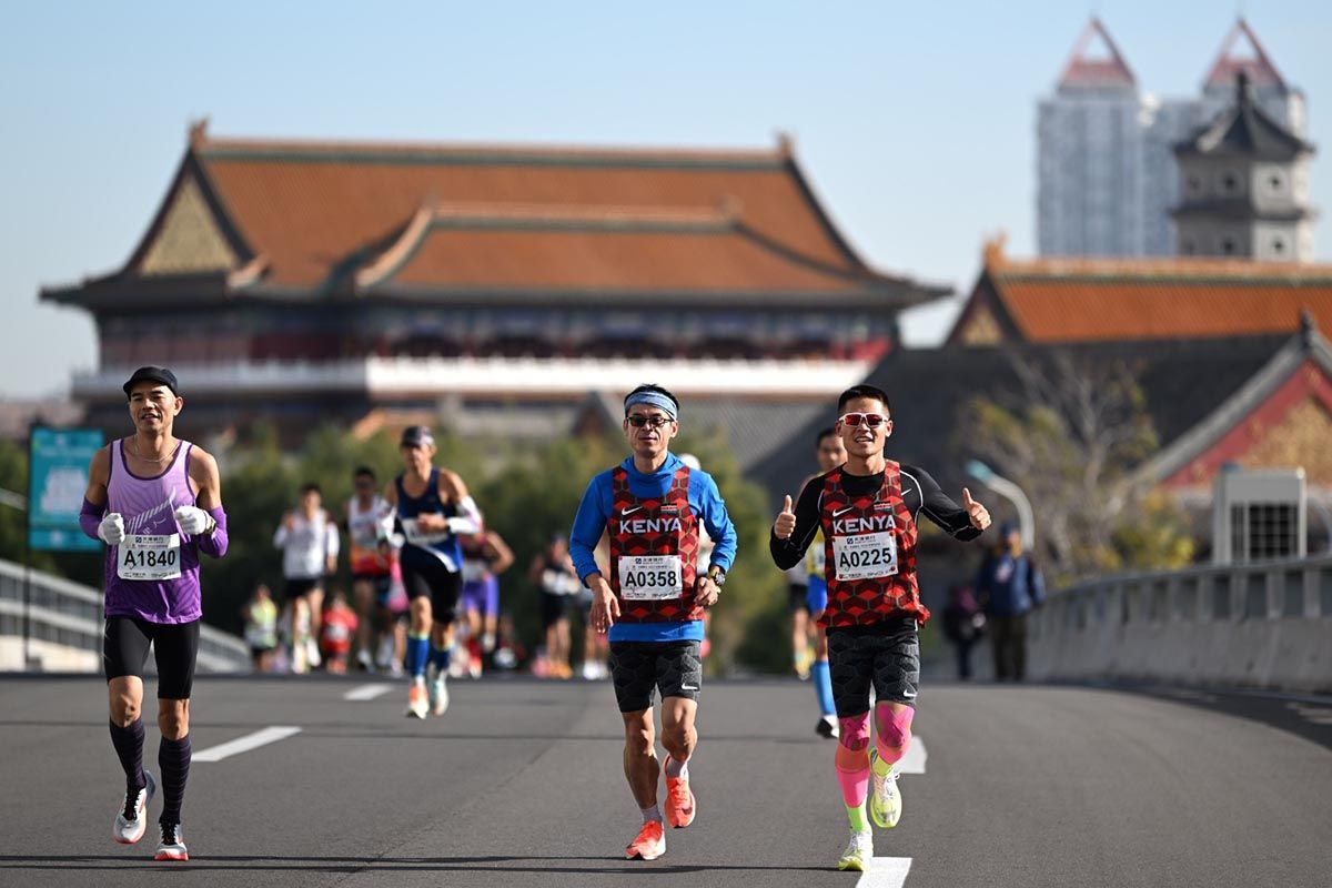 Correr en China, la otra pasión de multitudes