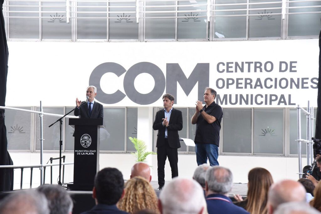 Seguridad: Kicillof y Alak inauguraron el nuevo centro de operaciones de La Plata 1 Seguridad: Kicillof y Alak inauguraron el nuevo centro de operaciones de La Plata