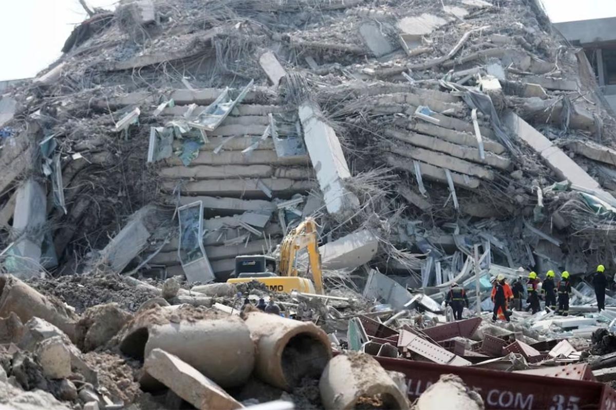 Un terremoto en Myanmar provocó el derrumbe de edificios y decenas de muertos