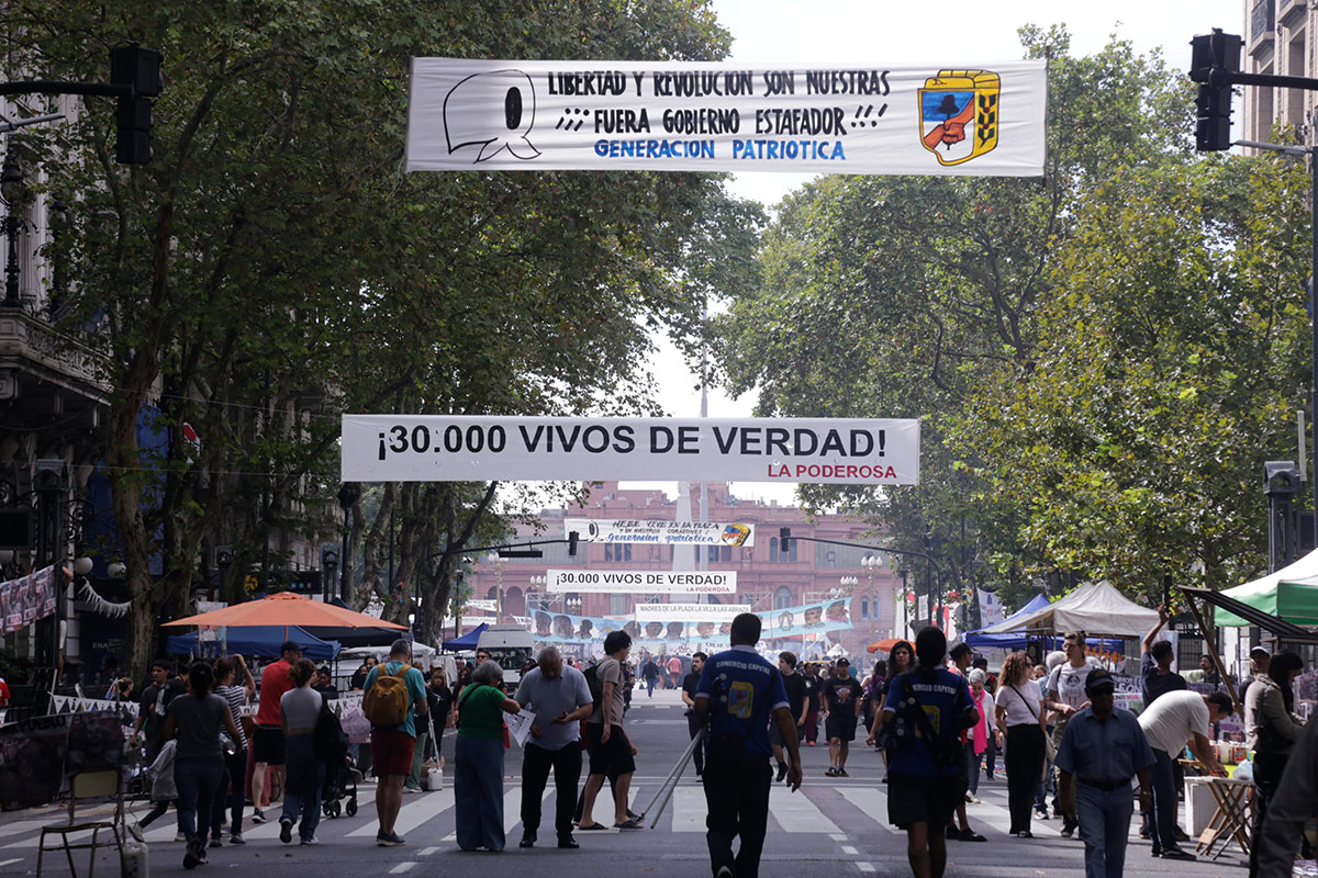 Las fotos de la marcha: cientos de miles en las calles por la Memoria que Arde