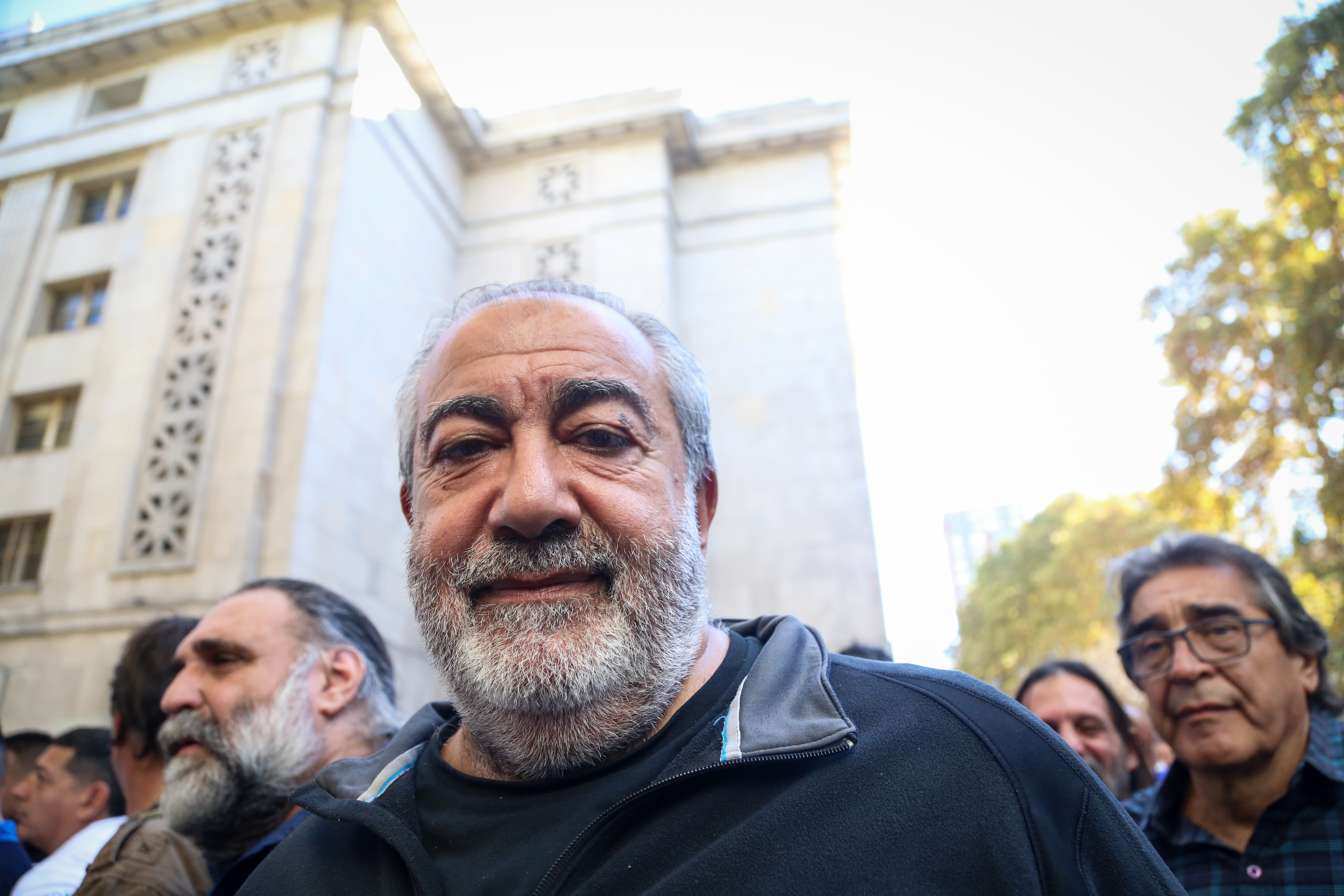 En medio del reclamo por el derecho a huelga, Héctor Daer se reunió en Casa Rosada con Guillermo Francos