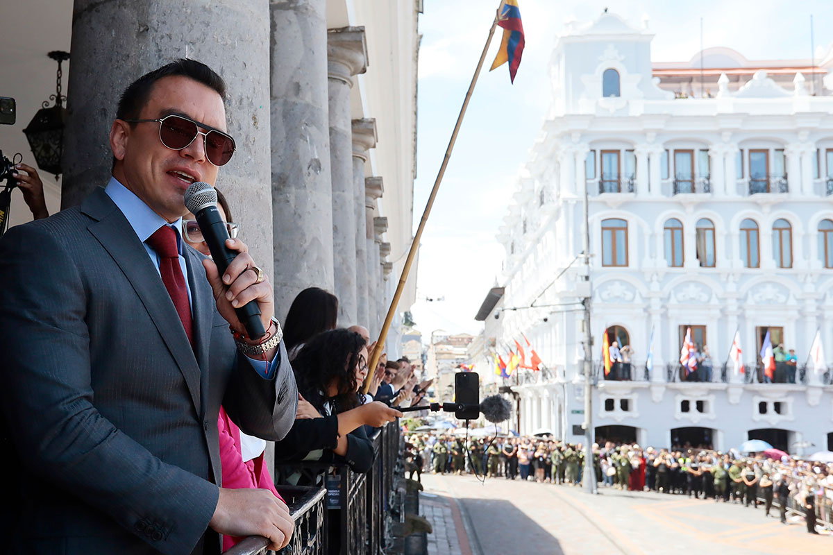 Ecuador: el holgado triunfo de Noboa y una tormenta de denuncias sobre irregularidades