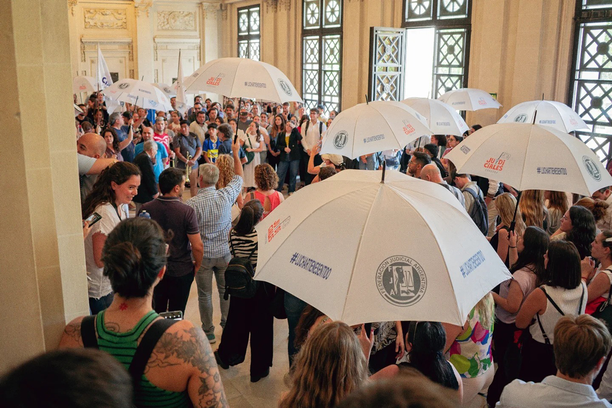 Los trabajadores judiciales cobran por debajo de la línea de la pobreza en 15 provincias