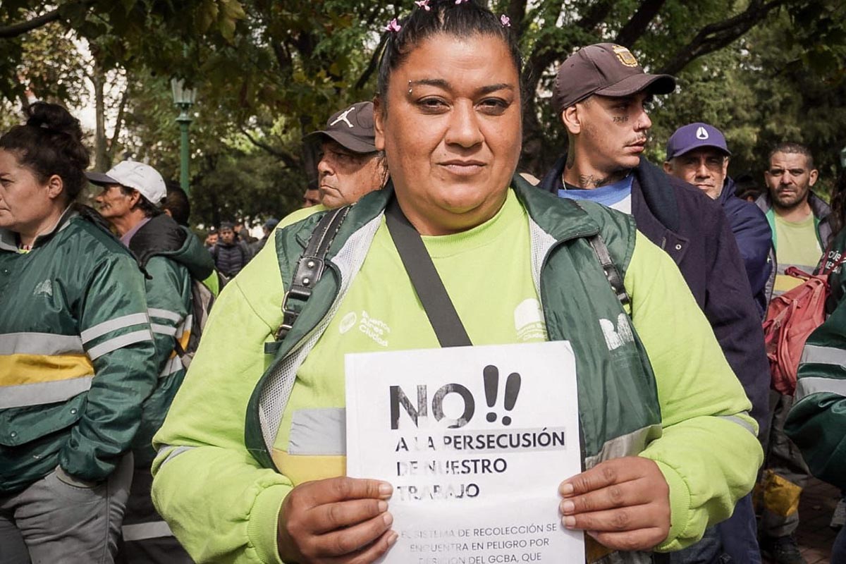 Cartoneros iniciaron un plan de lucha contra la persecución del gobierno de Jorge Macri 2 Cartoneros iniciaron un plan de lucha contra la persecución del gobierno de Jorge Macri