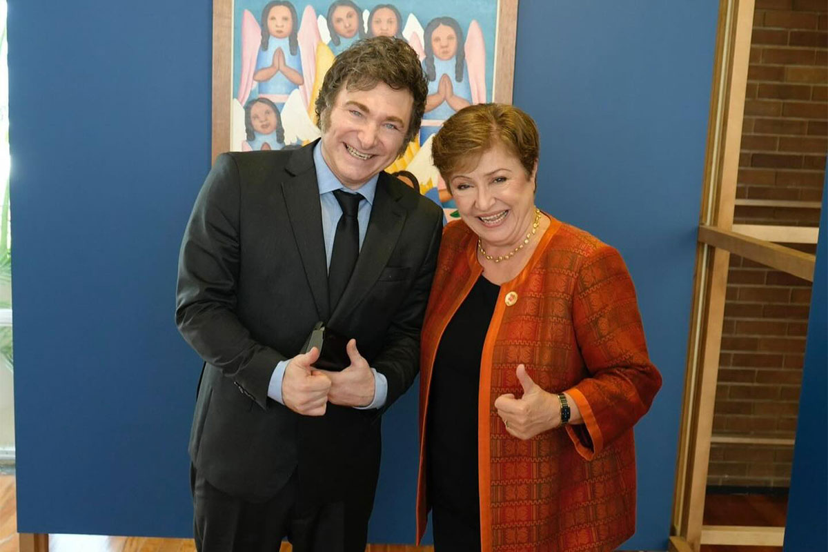 Georgieva se sumó a la campaña electoral de Milei 1 Georgieva se sumó a la campaña electoral de Milei