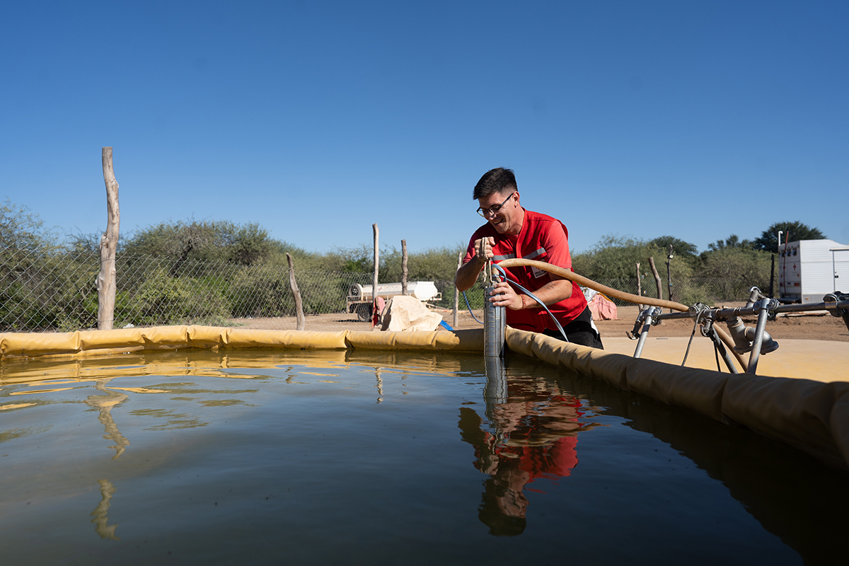 Aseguran el acceso al agua de comunidades wichi, toba y chorote del norte de Salta