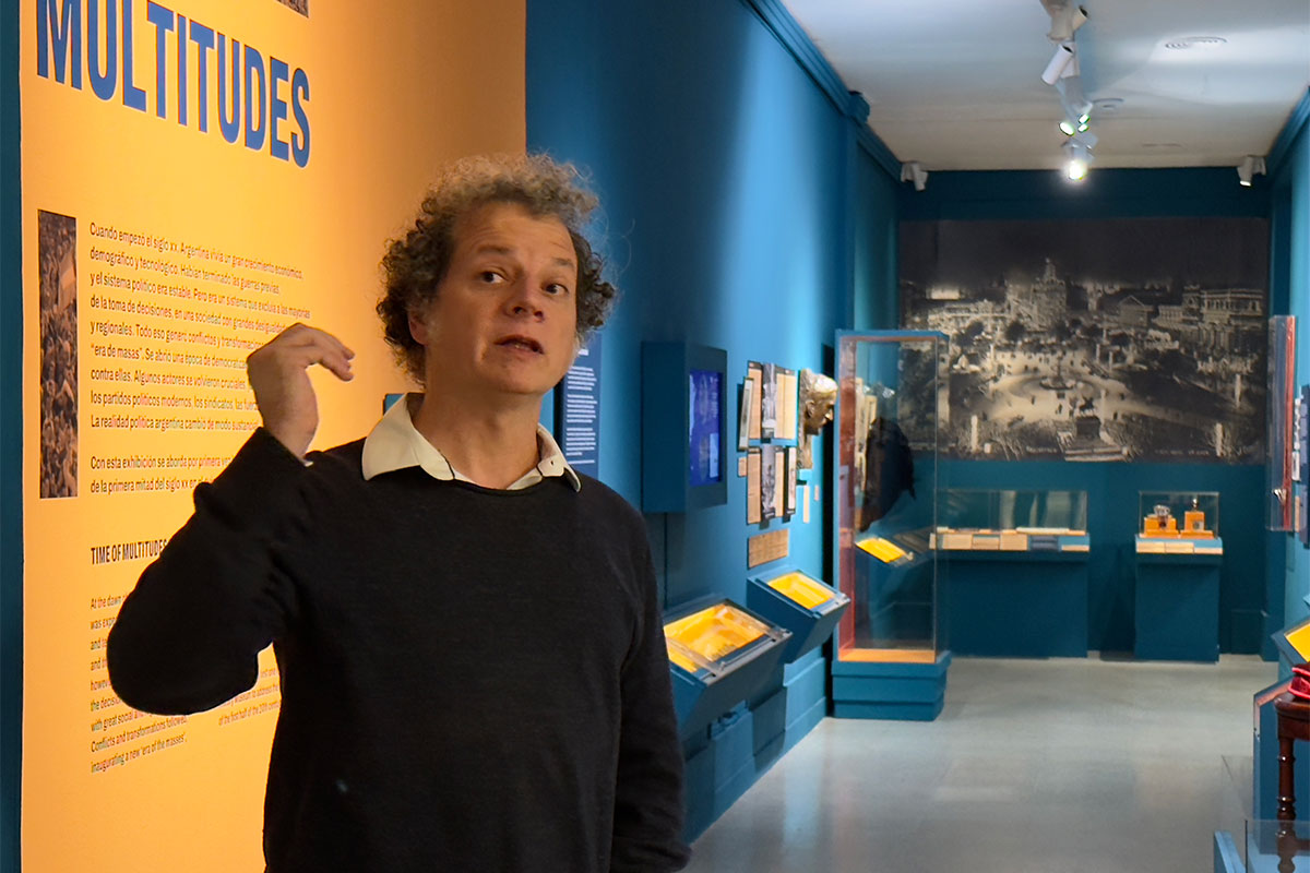 Gabriel Di Meglio, sobre su despido del Museo Histórico Nacional: «esto es algo aleccionador para el resto de los museos»