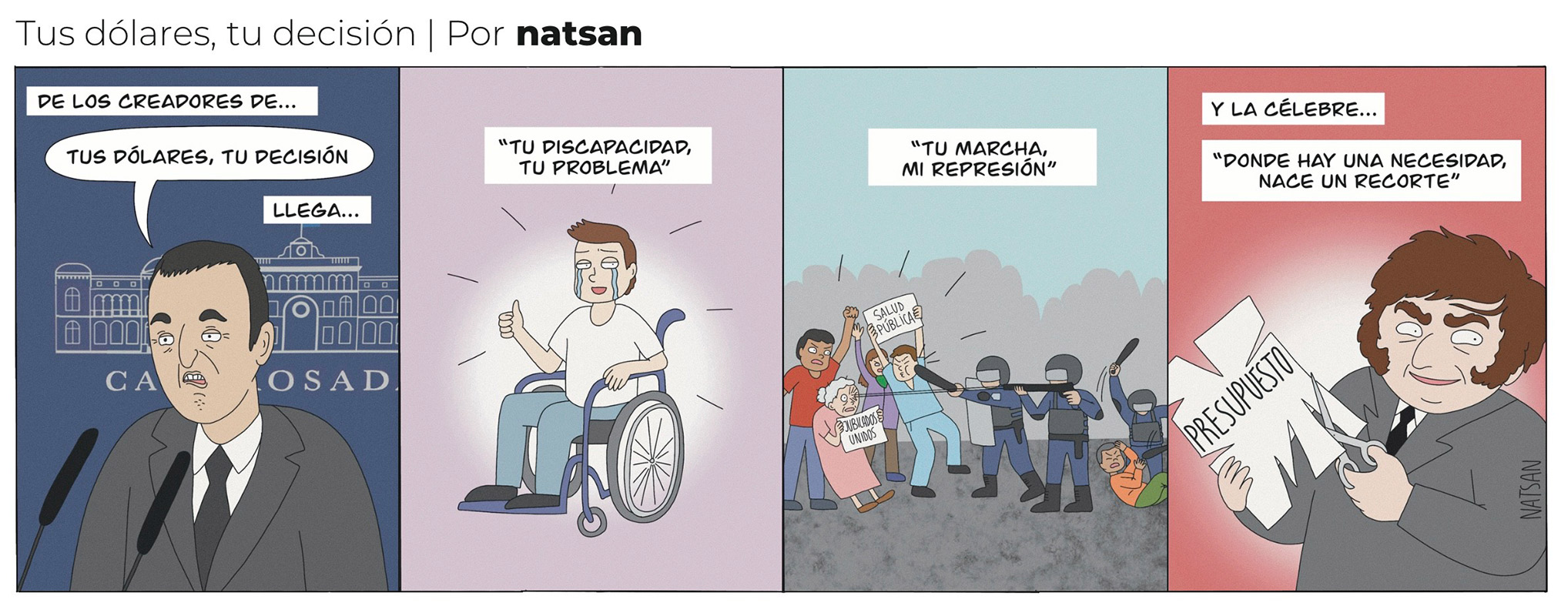 Tus dólares, tu decisión