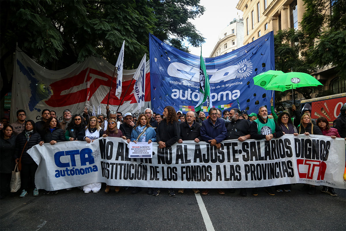 Antihuelga: el gobierno copió el fragmento del DNU 70/23 frenado por la Justicia