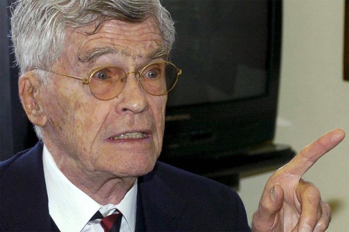 “Mario Bunge: La pasión pensante “, un recorrido por la obra del filósofo argentino