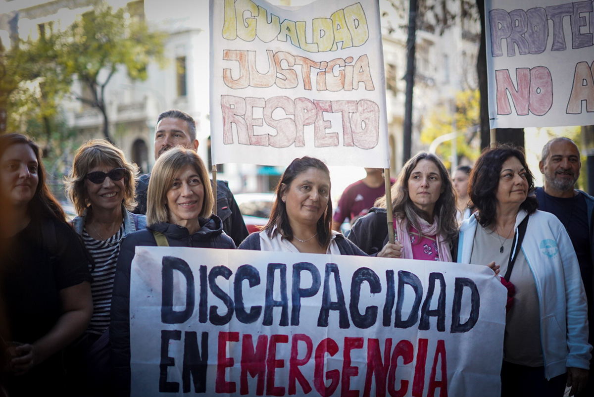 Personas con discapacidad: los sospechosos de siempre en el Estado mileísta