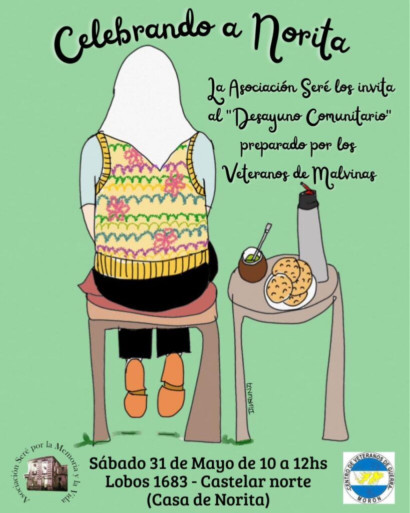 Múltiples homenajes a un año de la partida de Norita, la Madre de todas las batallas