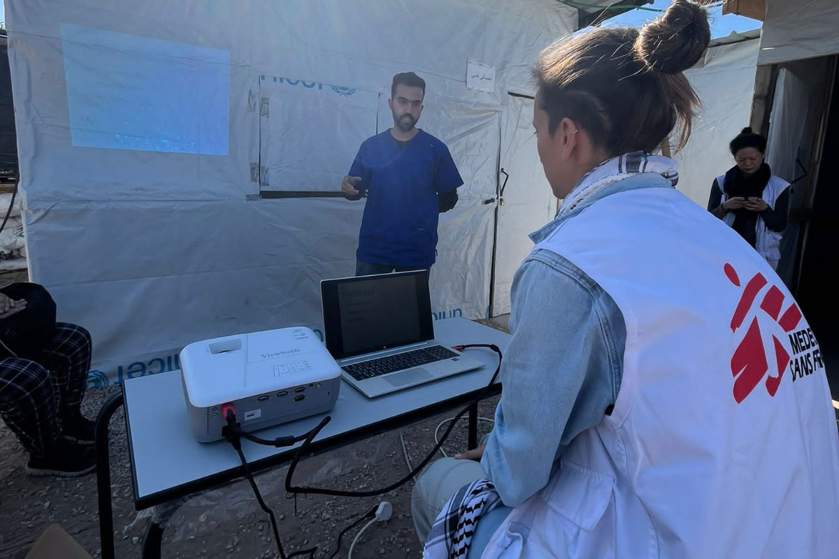 Sofía Piñeiro, la enfermera argentina que estuvo en la Franja de Gaza con Médicos Sin Fronteras