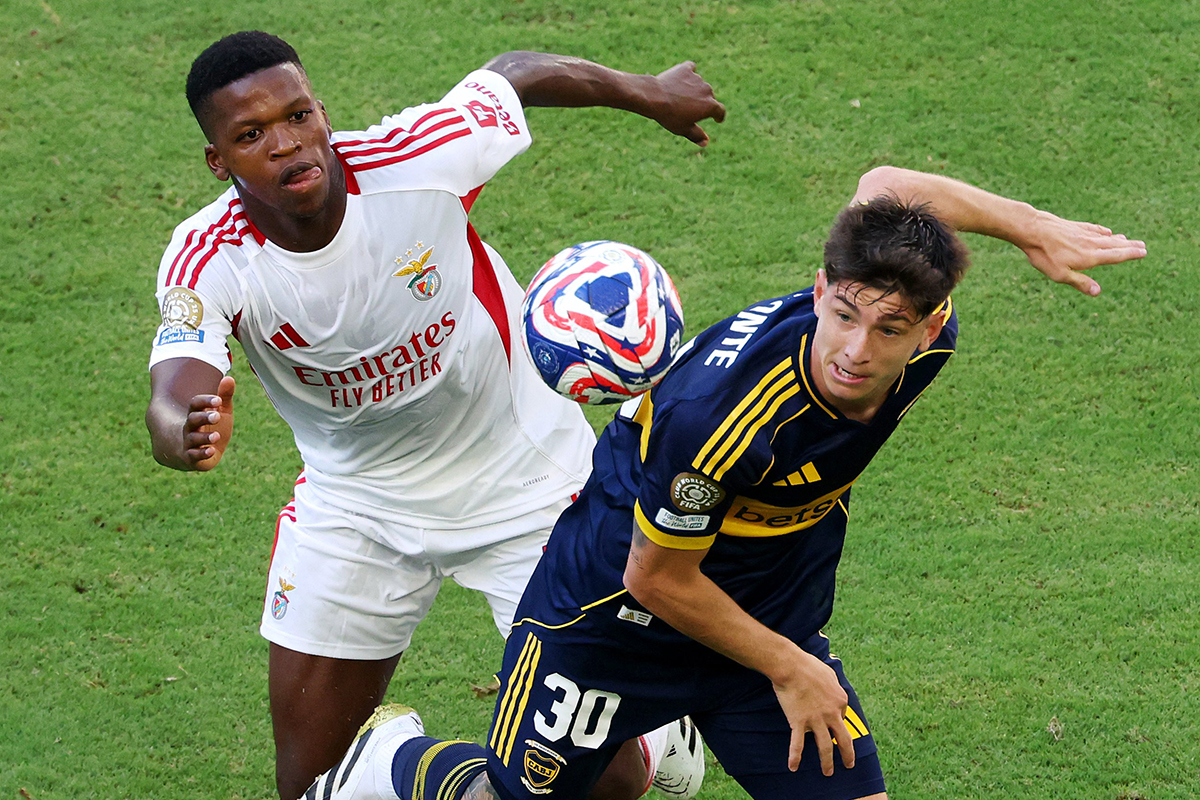 Sobre el final, se le escapó a Boca ante el Benfica, en el debut
