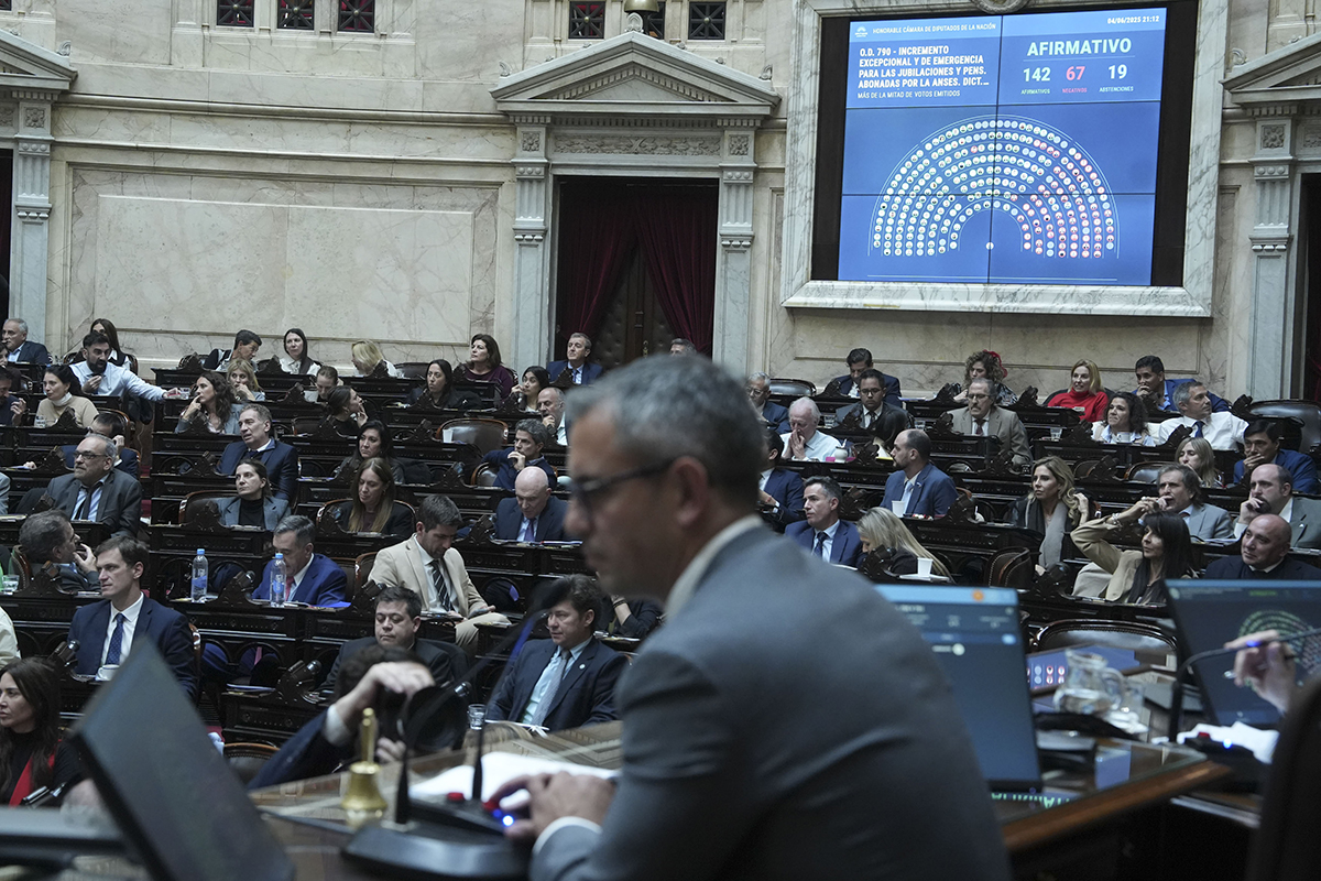 Diputados: el gobierno no tiene garantizado el blindaje para los vetos de Milei y crece la tensión