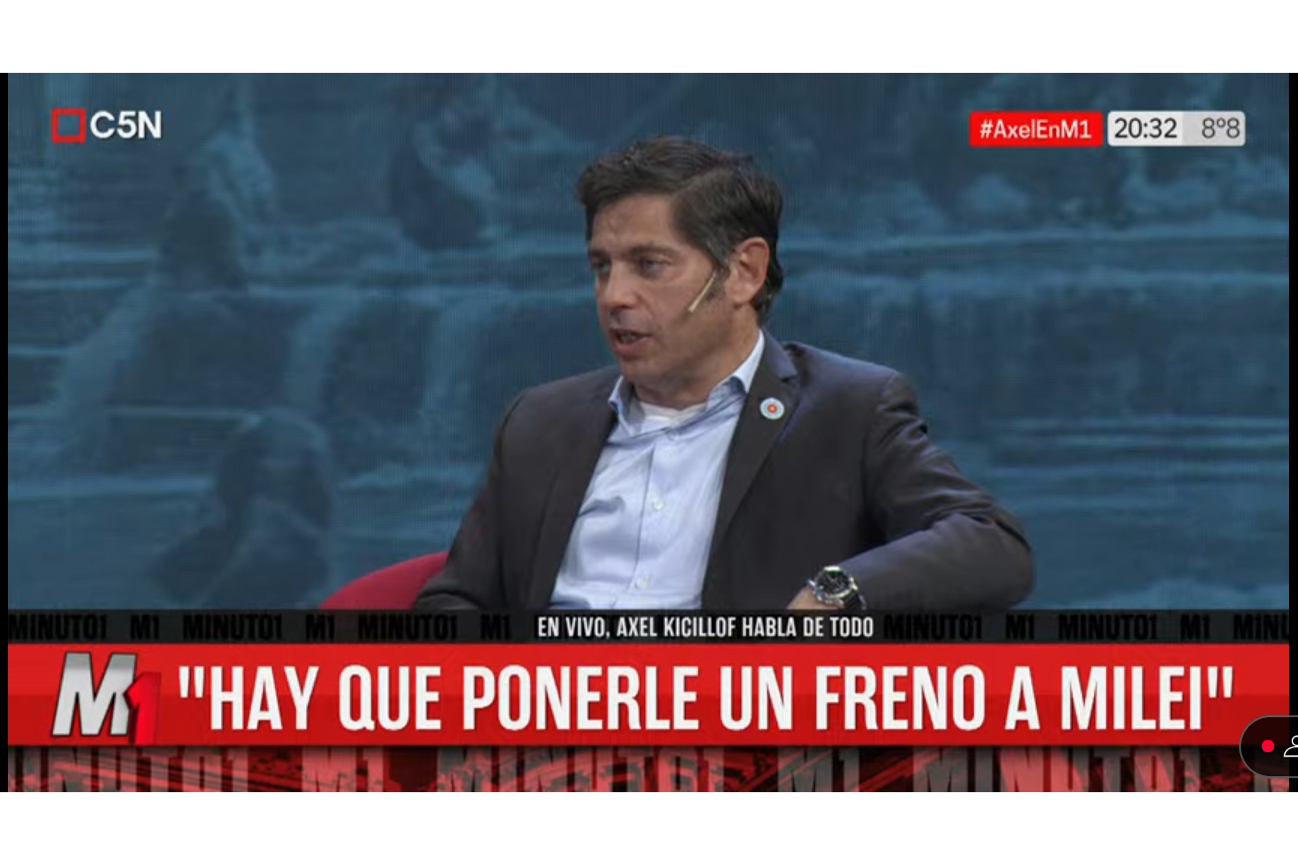 Kicillof adelantó que convocará a una mesa para armar las listas de unidad en la provincia