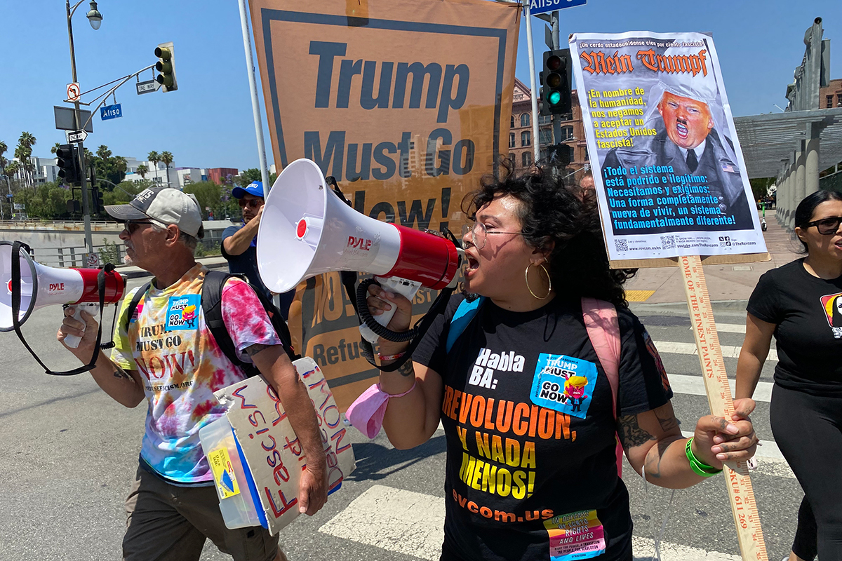 Crónica desde Los Ángeles: «Somos los palestinos de Estados Unidos»