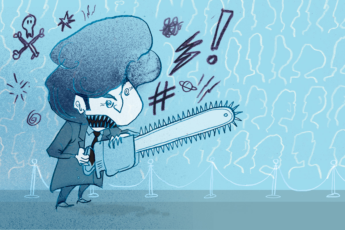 El sarcasmo en tiempos de literalidad «libertaria»