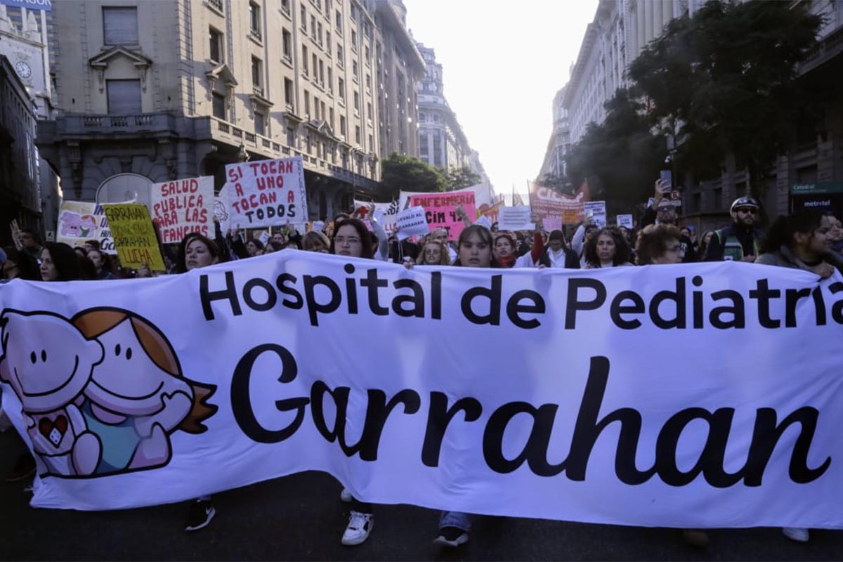 Desde el Garrahan respondieron al ataque de Milei: “Insólito, indignante, repudiable, denunciable”