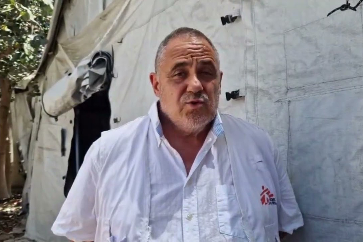 Aitor Zabalgogeazkoa, coordinador de Médicos Sin Fronteras en Gaza: «Esta ayuda humanitaria es una masacre disfrazada, la gente va como a la guerra»
