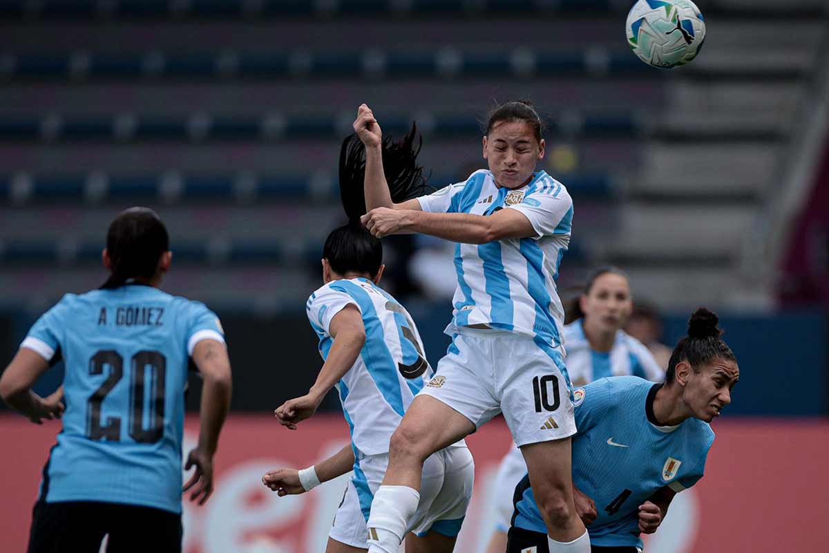 Argentina comenzó con un triunfazo en la Copa América femenina: 1-0 a Uruguay