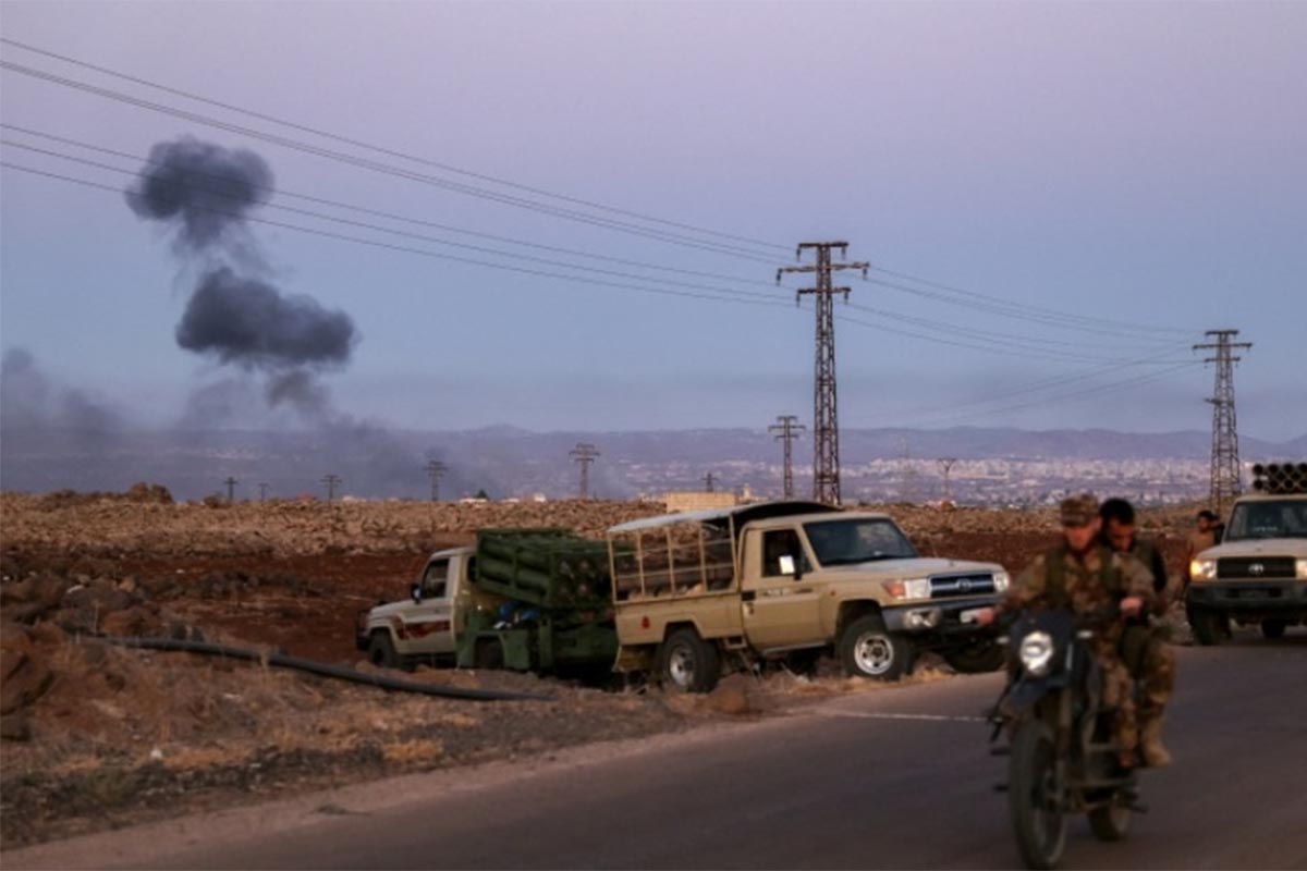 Israel atacó con drones al Ejército de Siria en Damasco y anticipó «golpes dolorosos»
