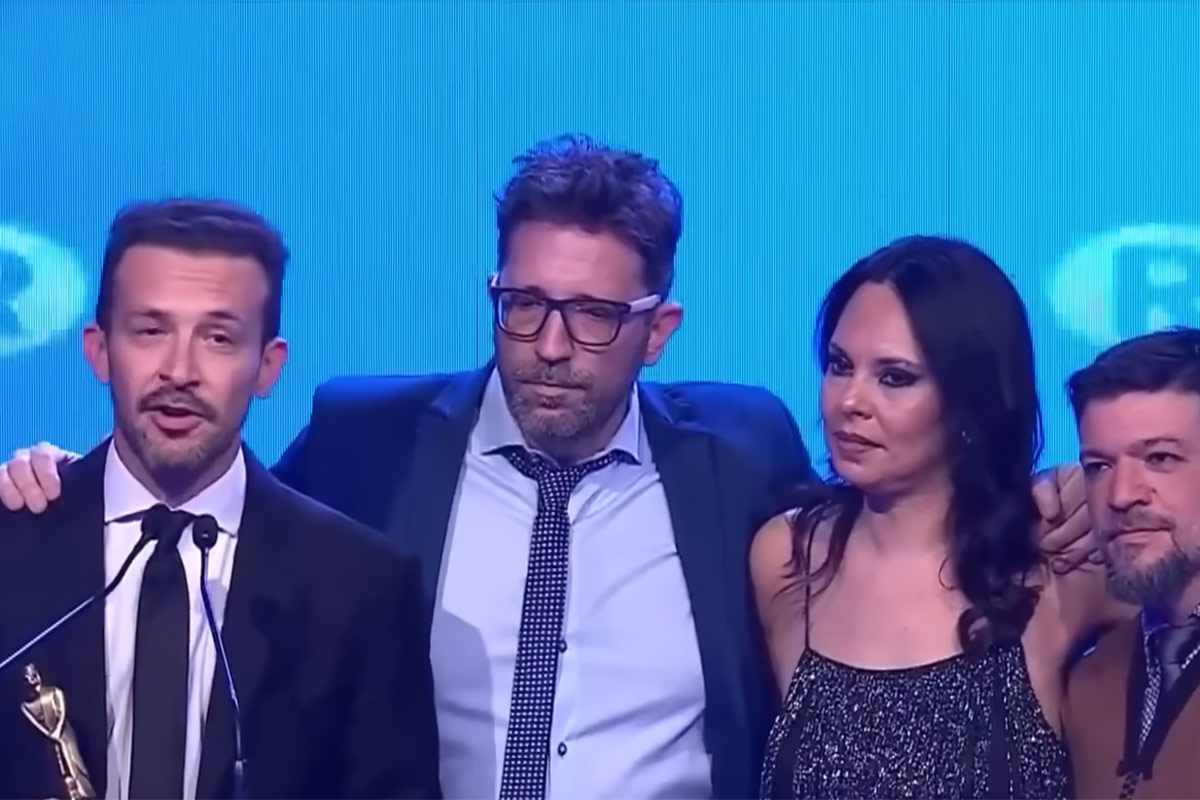 Alejandro Bercovich en los Martín Fierro: «Nos quieren devaluados y callados»