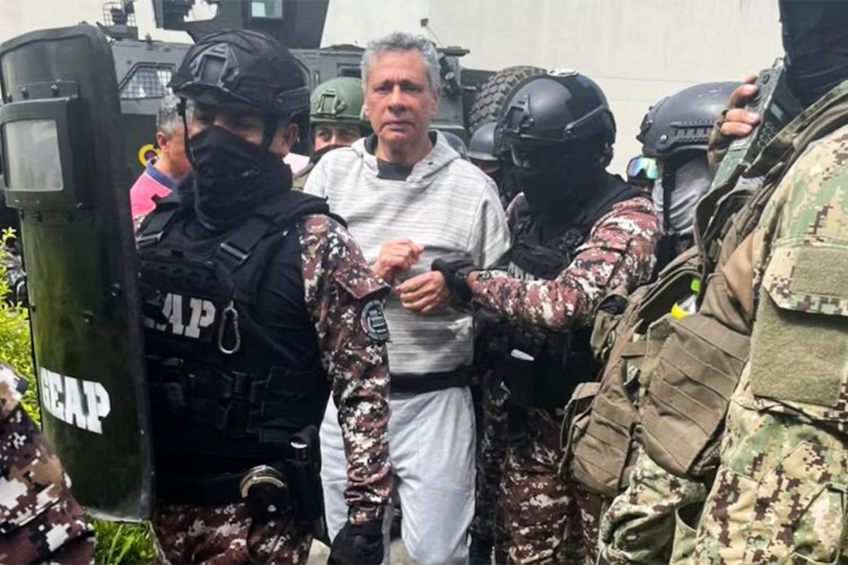 El gobierno de México vuelve a pedir un salvoconducto para el exvice de Ecuador