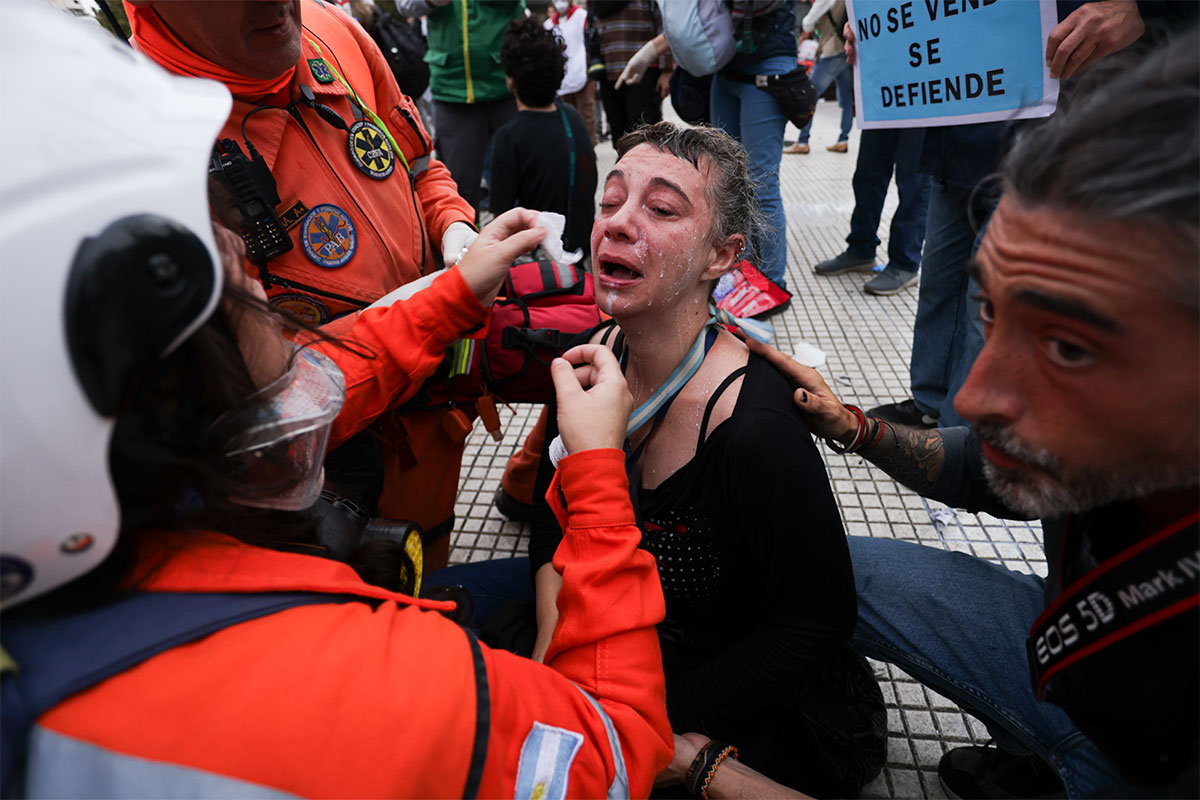 Cuidar la libertad de expresión: el desafío de ser reportera gráfica y maternar