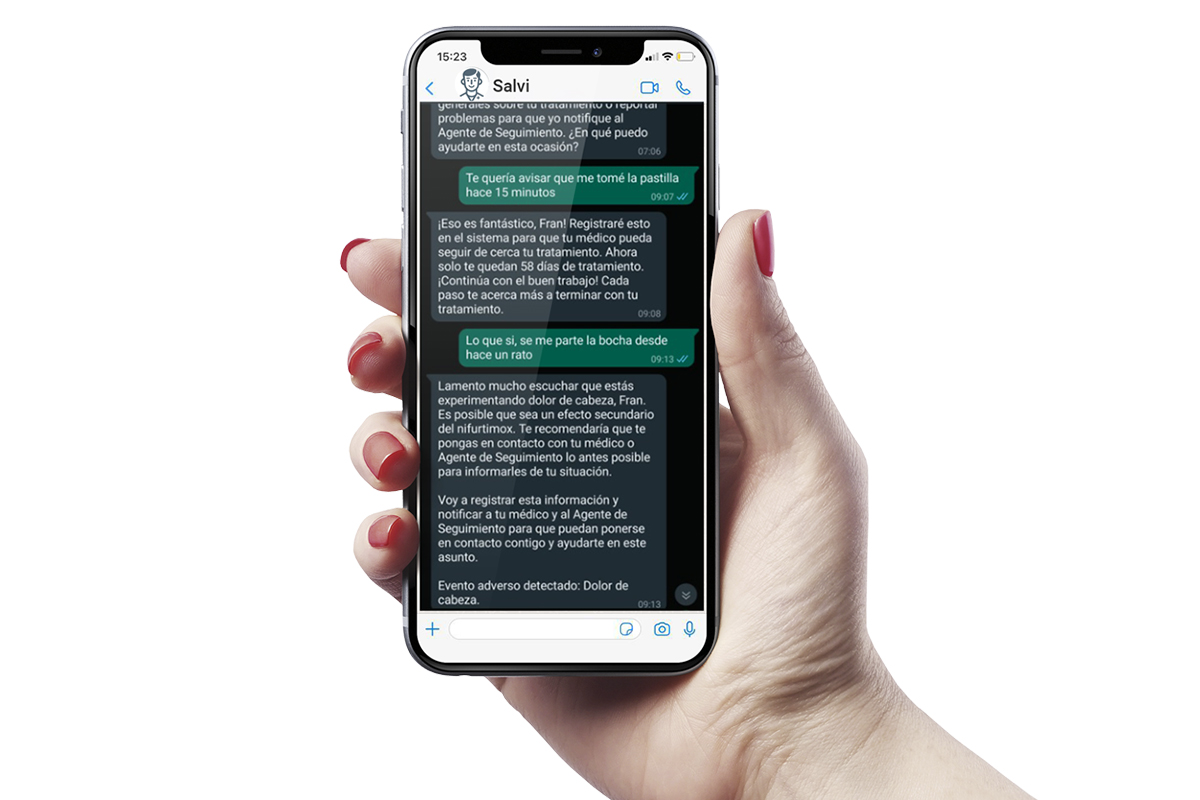 Salvi, un bot con IA que acompaña a personas que padecen Chagas