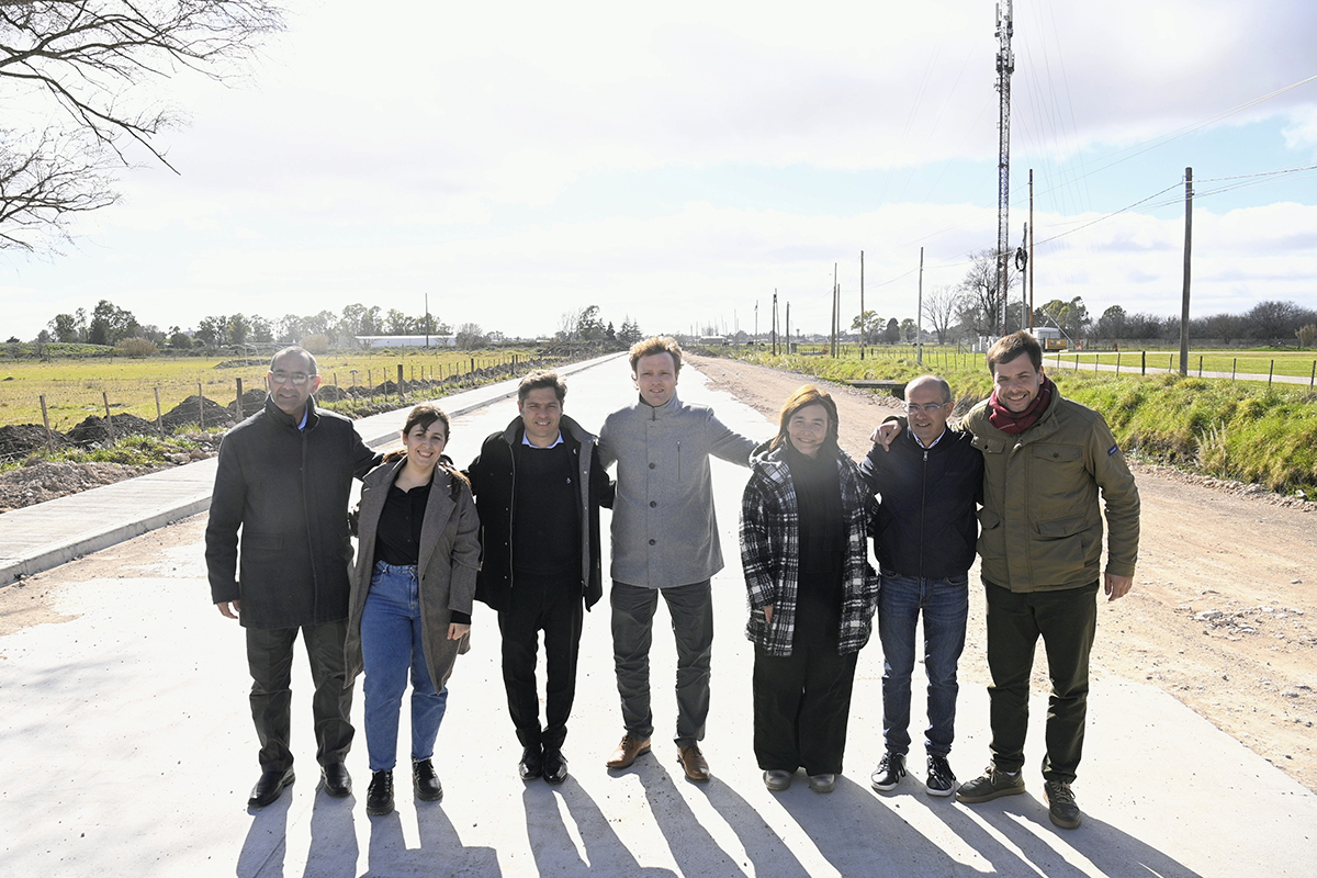Kicillof de recorrida por Azul y Olavarría:  “El 7 de septiembre tenemos una oportunidad de oro”