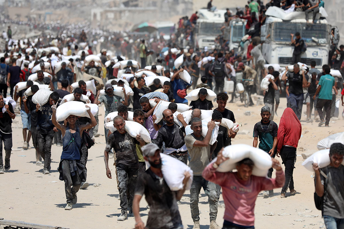 El mundo clama pero poco más se hace para paliar la hambruna en Gaza