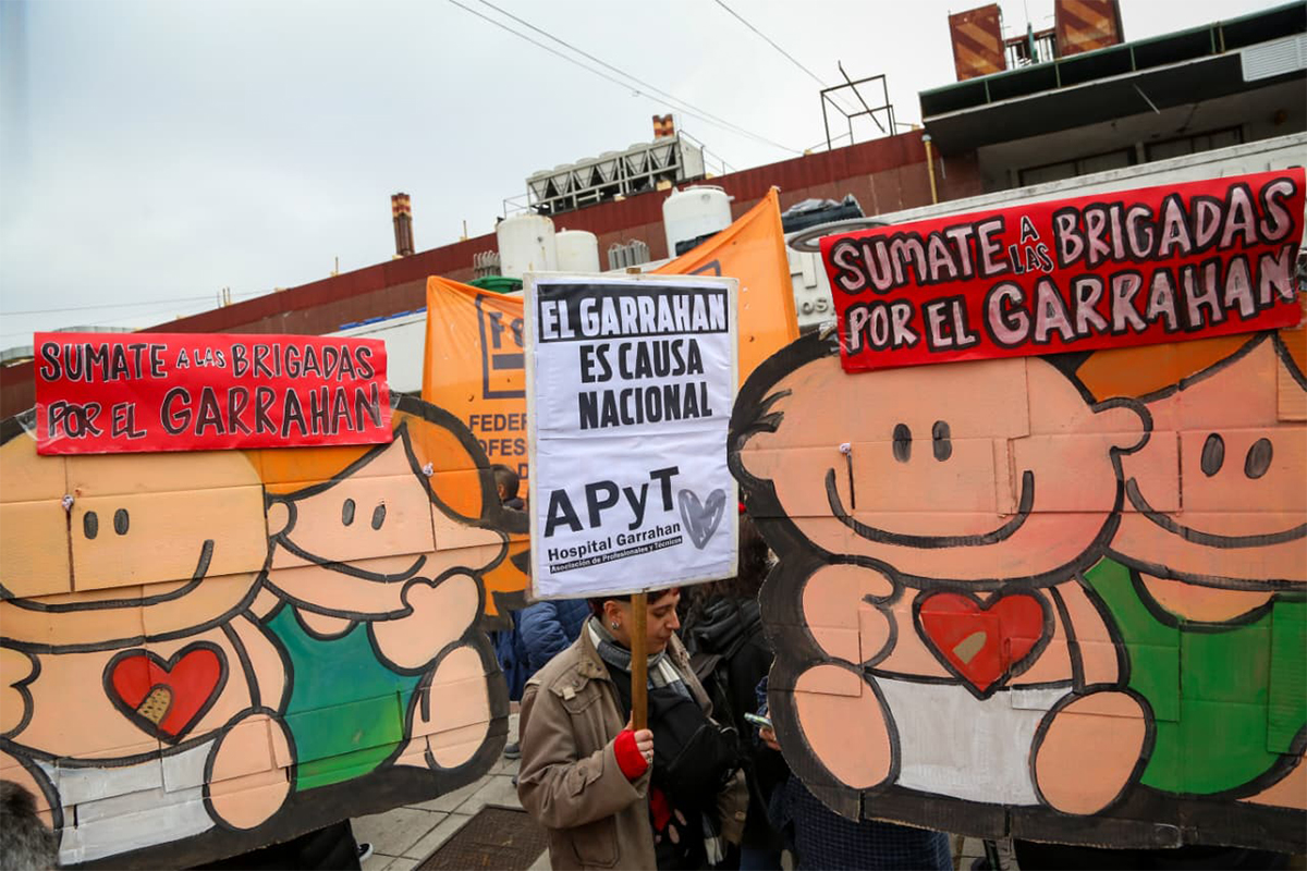 “Vetar la Ley de Emergencia Pediátrica es traicionar al Garrahan y a todos los chicos que se atienden en él”