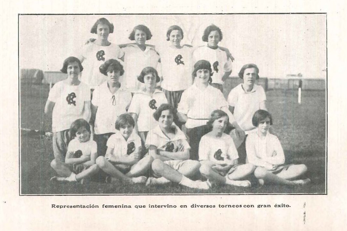 Una Academia también en género: a 100 años de las primeras socias de Racing