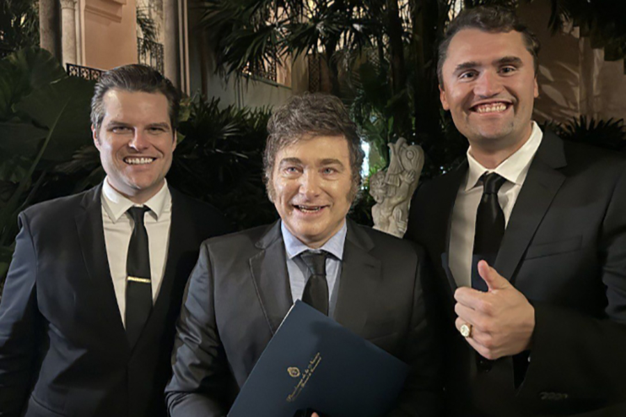 Milei, sobre el influencer trumpista asesinado de un balazo en el cuello: «Era un gran divulgador de las ideas de la libertad»