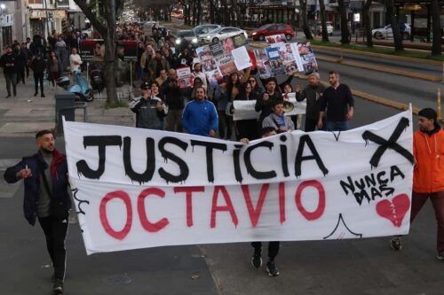 Violencia institucional: familiares y amigos de Octavio Buccafusco marcharon pidiendo justicia