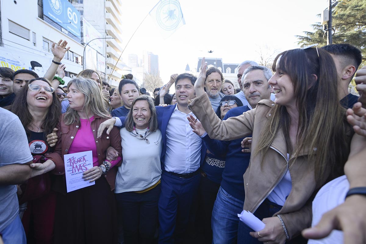 Marcha por La noche de los lápices: Kicillof y Taiana participaron; CFK envió un mensaje con críticas a Milei