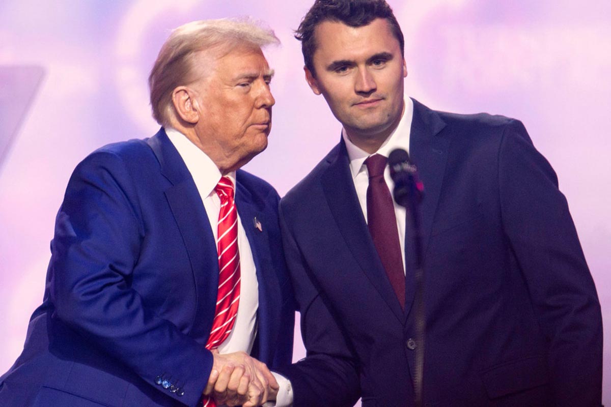 Trump culpa a la «izquierda radical» por el asesinato de Charlie Kirk