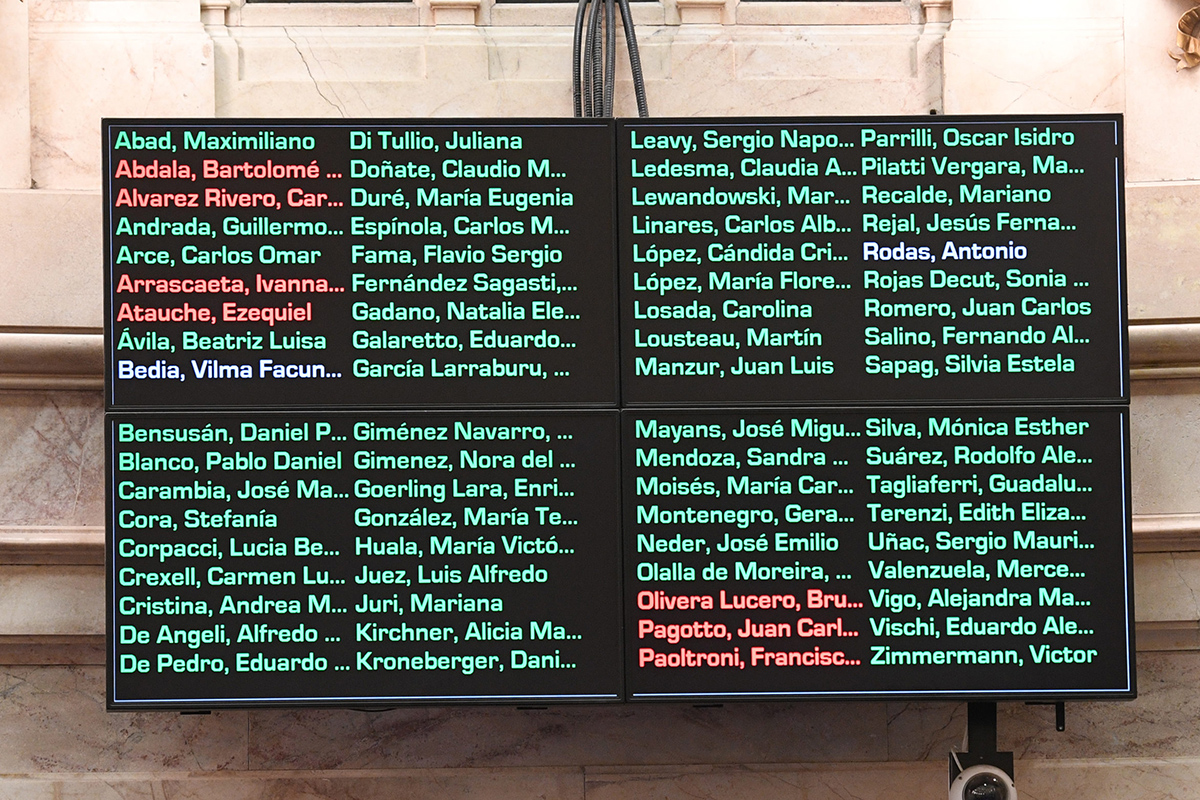 Dura derrota para Milei: por amplia mayoría el Senado rechazó el veto y reactivó la Ley de Emergencia en Discapacidad