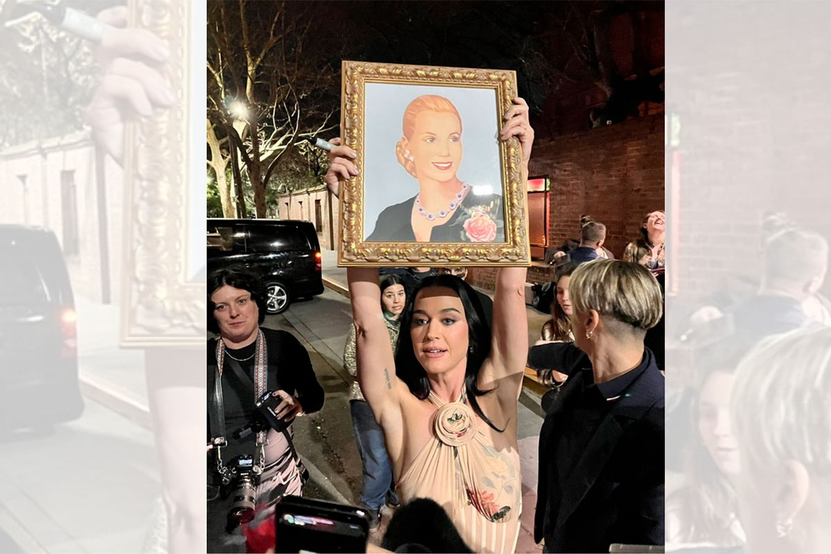 Bienvenida a la Argentina, compañera Katy Perry