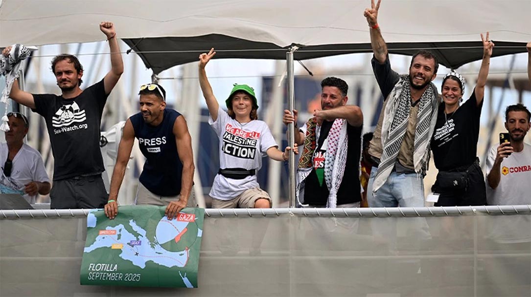 Israel amenaza con tratar como “terroristas” a los participantes de la flotilla que llevan ayuda humanitaria a Gaza