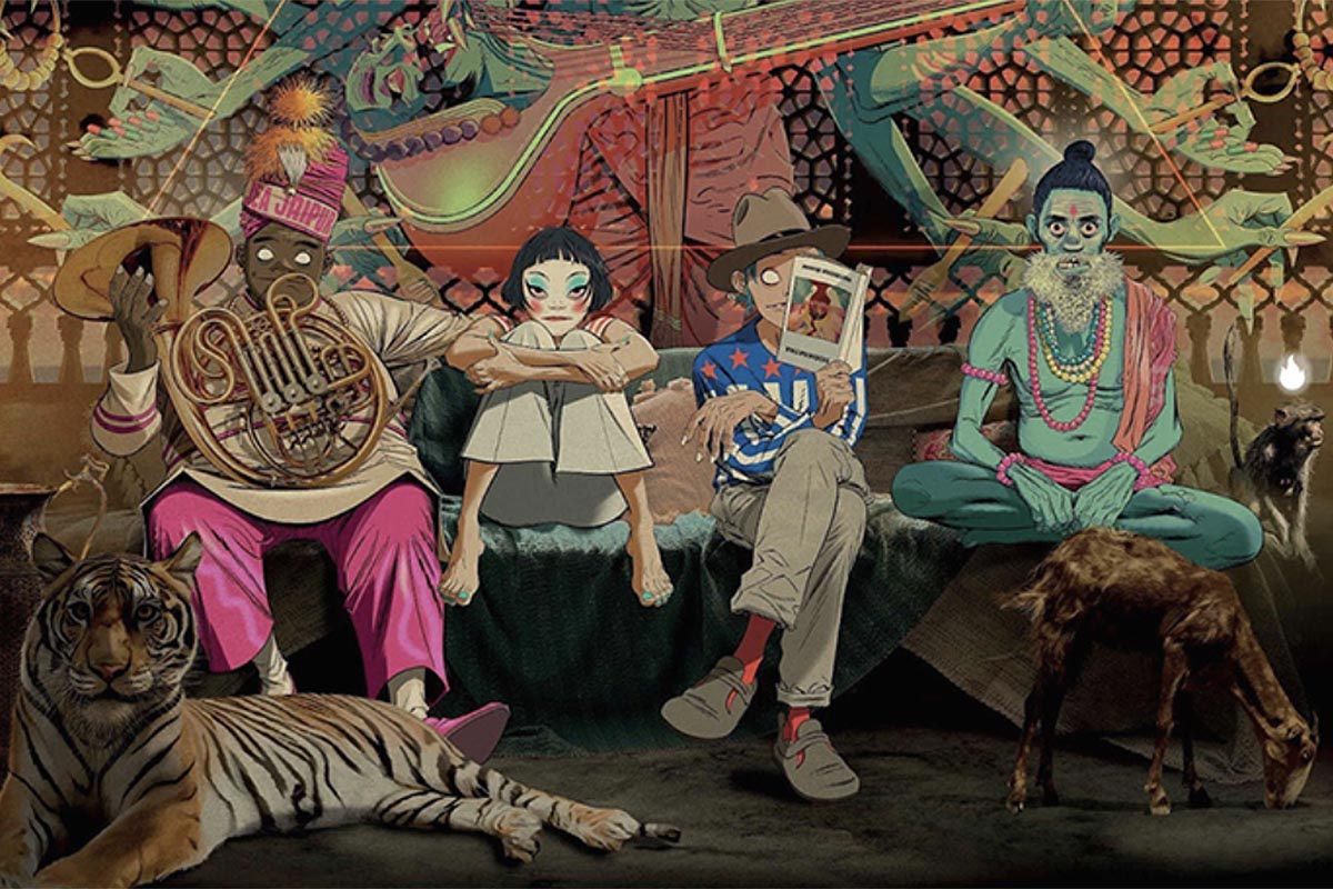 Gorillaz anunció “The Mountain”, su nuevo disco, con la participación de Bizarrap y Trueno