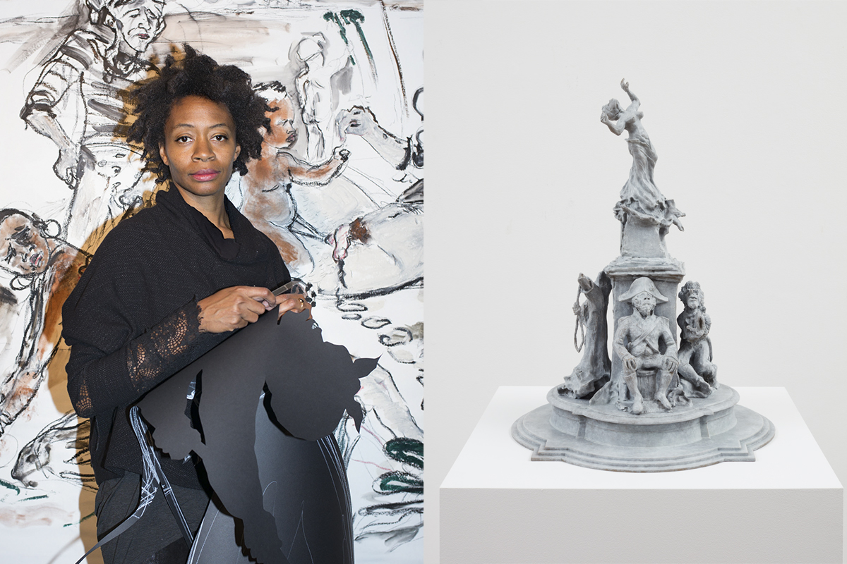 Kara Walker y la temática de la esclavitud y el racismo desembarcan en Proa