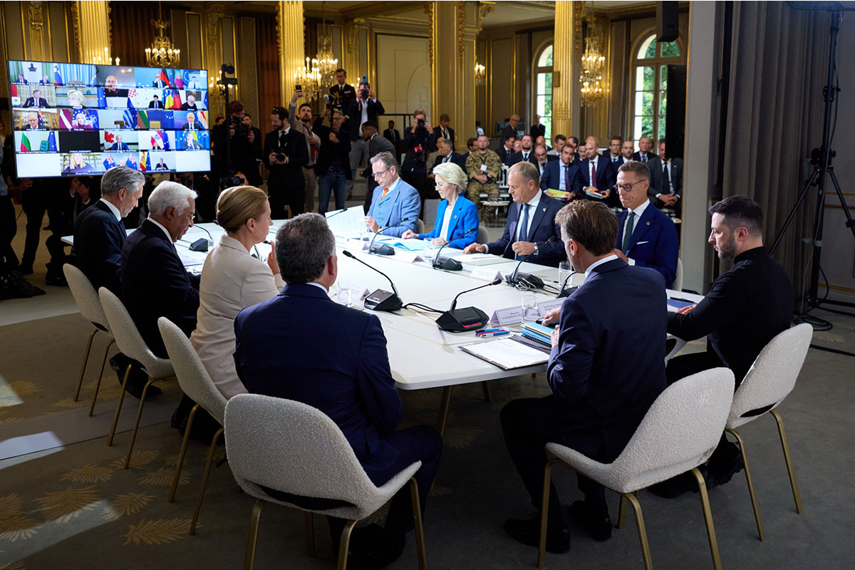 Coalición de Voluntarios: los líderes europeos corren a Vladimir Putin con la vaina