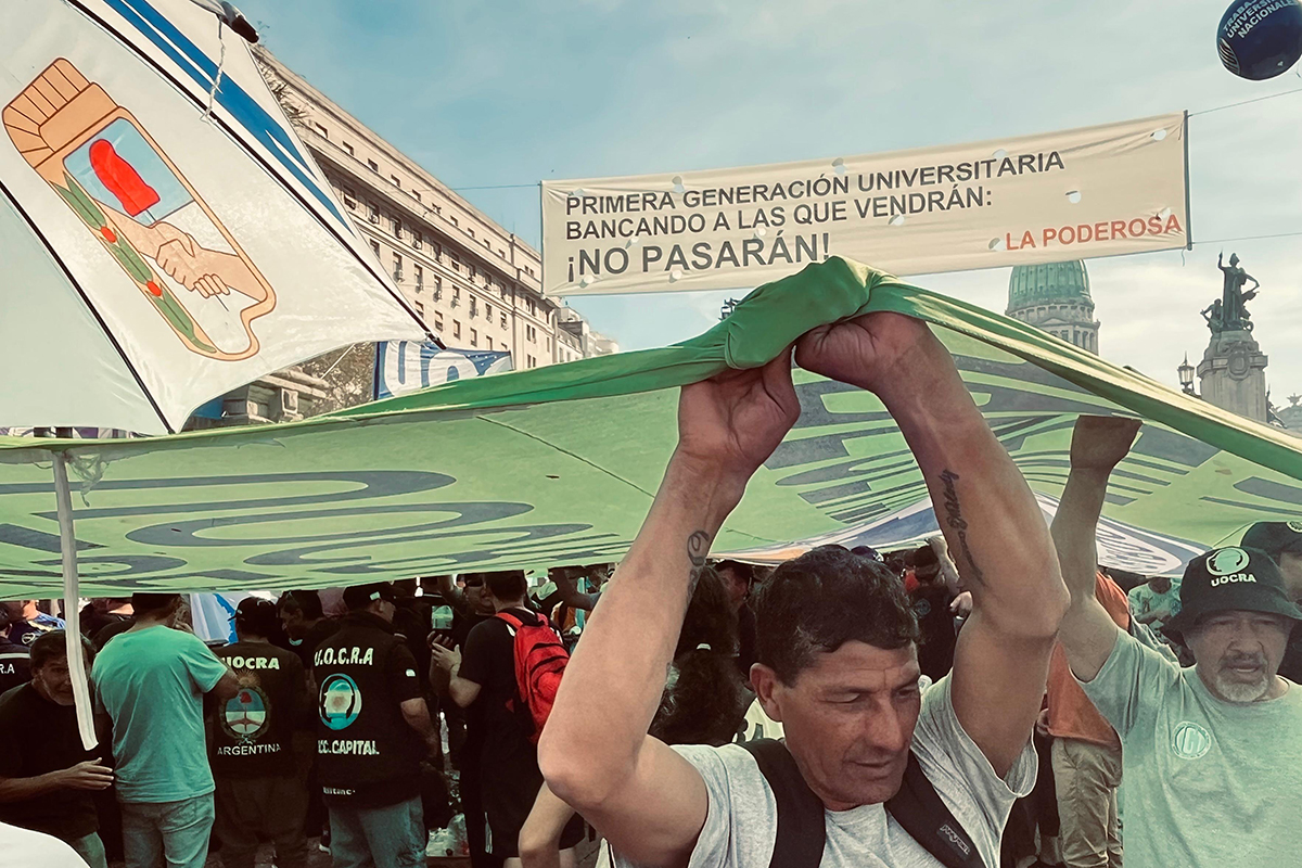 Universidades y Garrahan: otra multitudinaria Marcha Federal al Congreso contra los vetos de Milei