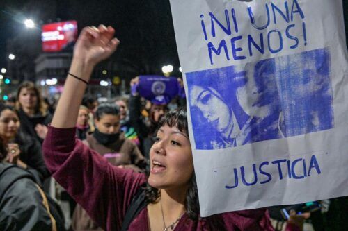 Feminismos y diversidades pidieron Justicia por Lara, Morena y Brenda