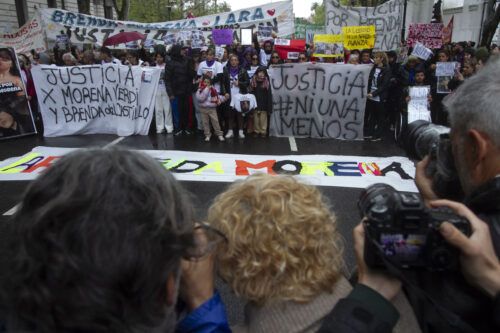 Un grito en todo el país: «Justicia por Morena, Brenda y Lara»