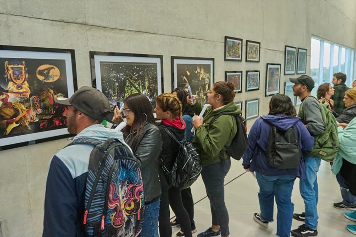 La muestra de arte digital del Indio Solari llega a la Ciudad de Buenos Aires